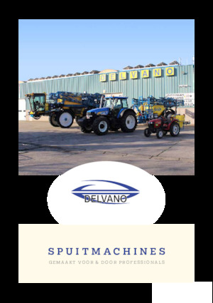 Anhänge-Feldspritzen Delvano TS 6000