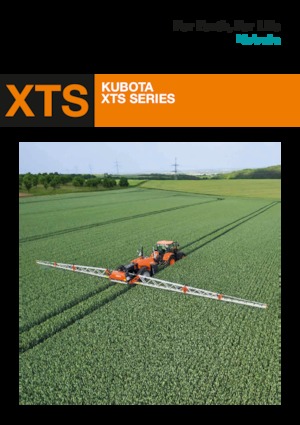 Anhänge-Feldspritzen Kubota XTS3-2.600l