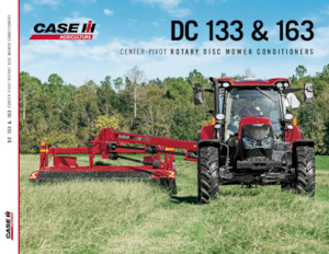 Mähwerke gezogen Scheiben m. Aufbereiter Case IH DC133