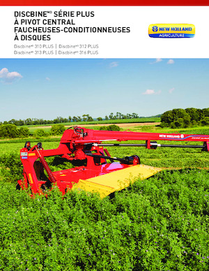 Mähwerke gezogen Scheiben m. Aufbereiter New Holland Discbine 313 PLUS