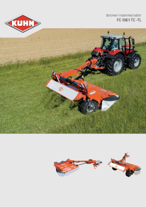 Mähwerke gezogen Scheiben m. Aufbereiter Kuhn FC 3161 TLD