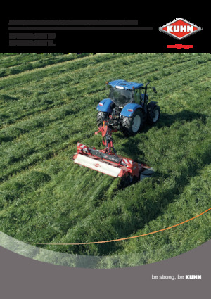 Mähwerke gezogen Scheiben m. Aufbereiter Kuhn FC 3161 TLD