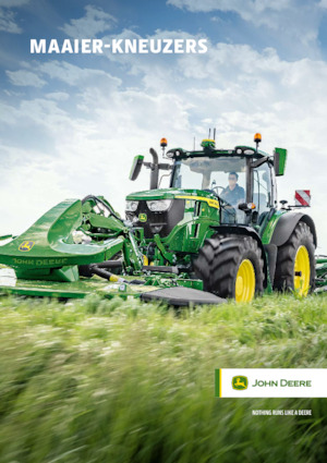 Mähwerke gezogen Scheiben m. Aufbereiter John Deere C310R
