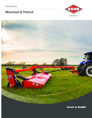 Mähwerke gezogen Scheiben o. Aufbereiter Kuhn GMD 3550 TL