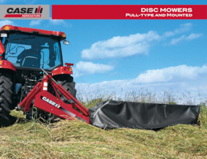 Mähwerke gezogen Scheiben o. Aufbereiter Case IH MD72