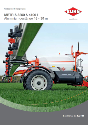 Anhänge-Feldspritzen Kuhn Metris 4100 RHA3
