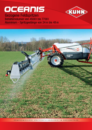 Anhänge-Feldspritzen Kuhn Oceanis 6500 RHA3