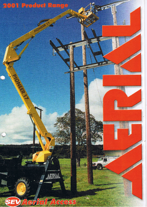Anhänger Gelenk Arbeitsbühnen Aerial E 12