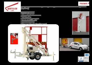 Anhänger-Gelenkarbeitsbühnen Matilsa Parma 7