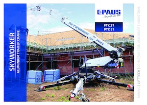 Anhänger-Gelenkarbeitsbühnen Paus PTK 31