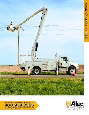 Anhänger-Gelenkarbeitsbühnen Altec AA55E+