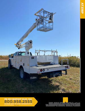 Anhänger-Gelenkarbeitsbühnen Altec AT238P