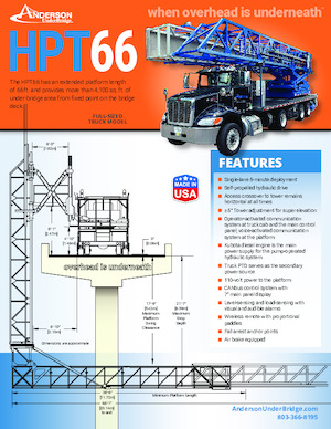 Anhänger-Gelenkarbeitsbühnen Anderson Hydra Platforms HPT 66