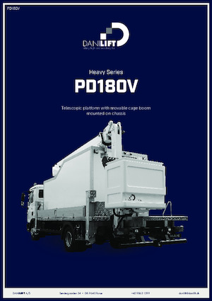 LKW-Gelenkarbeitsbühnen Danilift PD180V
