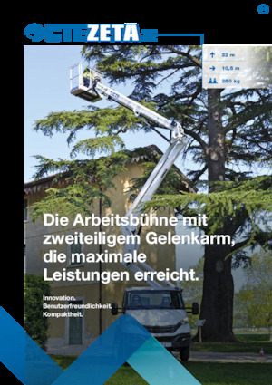 LKW-Teleskoparbeitsbühnen CTE ZETA 22