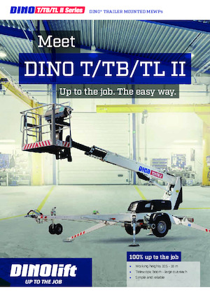 Anhänger-Teleskoparbeitsbühnen Dino Lift Dino 120TLB II