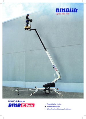 Anhänger-Teleskoparbeitsbühnen Dino Lift Dino 105TL