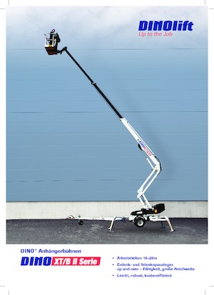 Anhänger-Teleskoparmbühnen DINO Lift ® Dino 160XT II