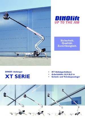 Anhänger Gelenk Arbeitsbühnen DINO Lift ® Dino 160 XT