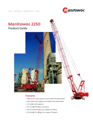Raupenkrane-GA Manitowoc 2250 T