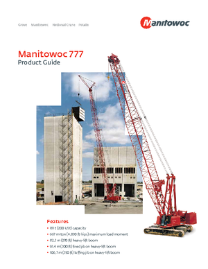 Autokrane Manitowoc 777