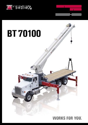 Autokrane TEREX CRANES BT 70100