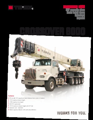 Autokrane TEREX CRANES Crossover 6000