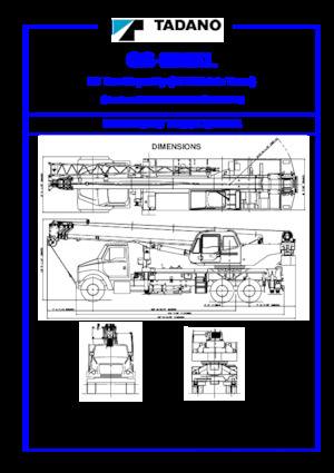 Autokrane Tadano GS-300XL