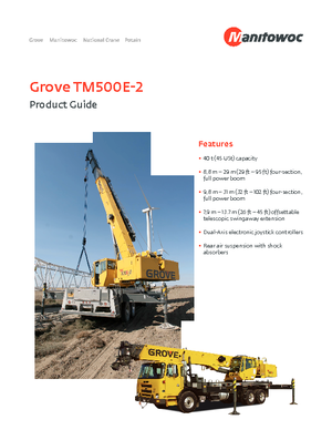 Autokrane Grove TM500E-2