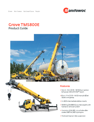 Autokrane Grove TMS800E