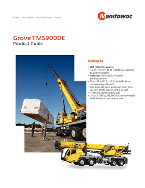 Autokrane Grove TMS 9000 E