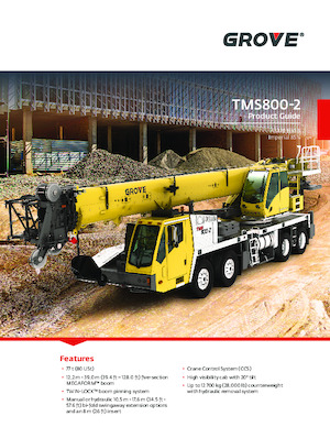Autokrane Grove TMS800-2