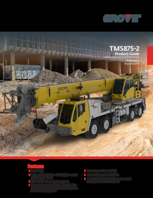 Autokrane Grove TMS875-2