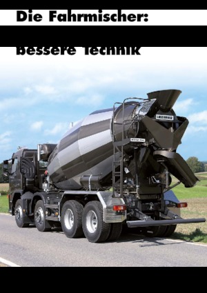Transportbetonmischer LKW Liebherr HTM 904 F