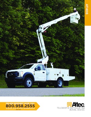 Anhänger-Gelenkarbeitsbühnen Altec AT40G