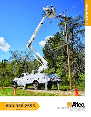 Anhänger-Gelenkarbeitsbühnen Altec AT48M/P