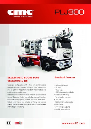 Anhänger-Gelenkarbeitsbühnen CMC PLJ300