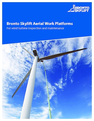 Anhänger-Gelenkarbeitsbühnen Bronto Skylift S 255 HLA