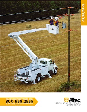 Anhänger-Gelenkarbeitsbühnen Altec TA55