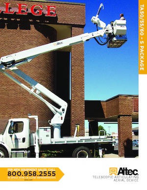 Anhänger-Gelenkarbeitsbühnen Altec TA50S