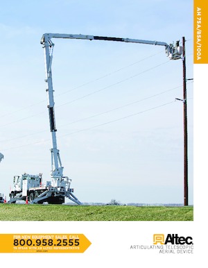 Anhänger-Gelenkarbeitsbühnen Altec AH75A