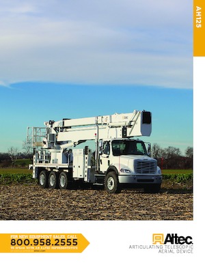 Anhänger-Gelenkarbeitsbühnen Altec AH125