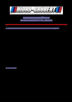 Anhänger-Gelenkarbeitsbühnen Hidro-Grubert BL 20C