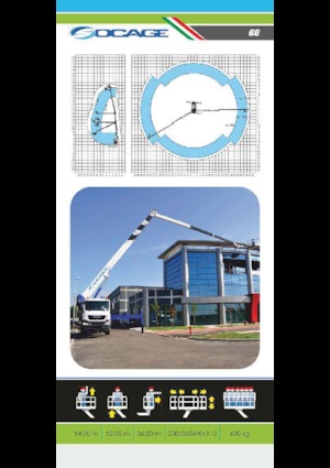 LKW-Teleskoparbeitsbühnen Socage forSte 54 TJJ