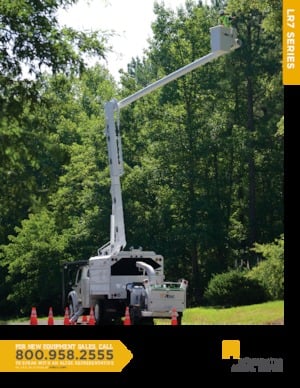 Anhänger-Gelenkarbeitsbühnen Altec LR760-E70