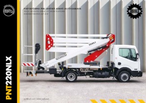 Anhänger-Gelenkarbeitsbühnen ISOLI PNT220NLX