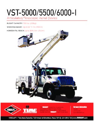 Anhänger-Gelenkarbeitsbühnen Versalift VST-5000-I