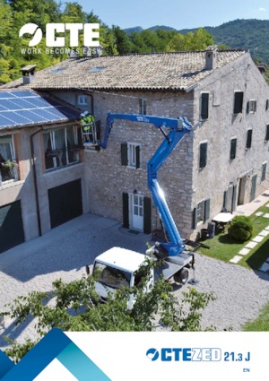 Anhänger-Gelenkarbeitsbühnen CTE ZED 21.3 JH