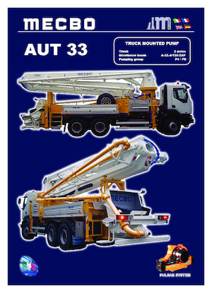 Autobetonpumpen Mecbo AUT 33 P6.110