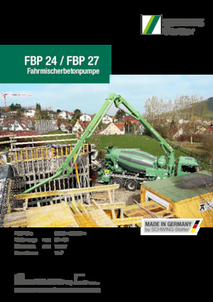 Autobetonpumpen SCHWING-Stetter FBP 27